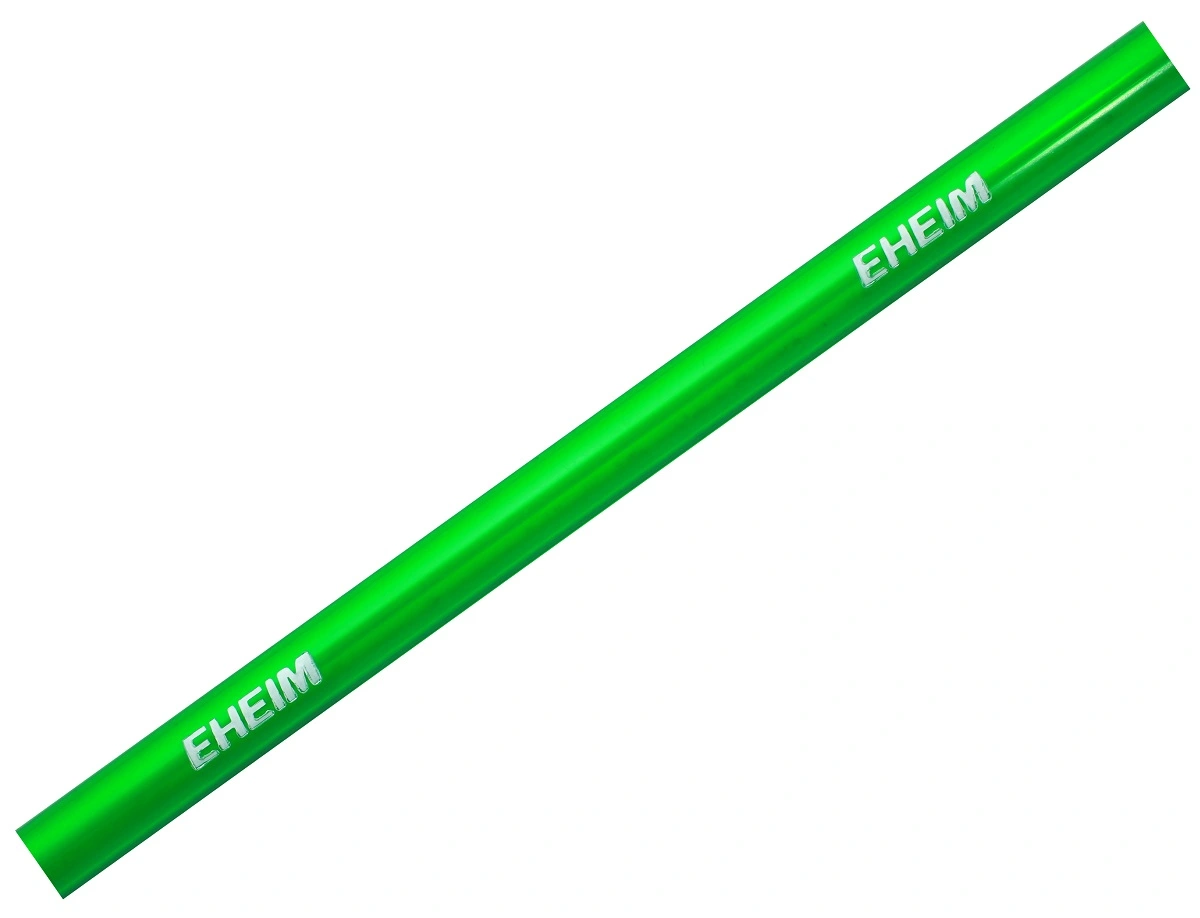 Plastrør 9/12 mm (grøn) 1 meter